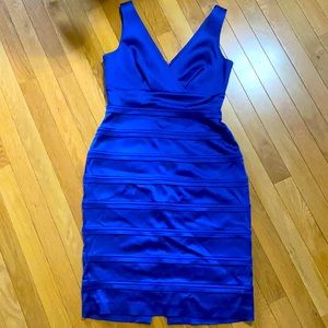 Calvin Klein Cocktail Dress - Size 6. Royal Blue